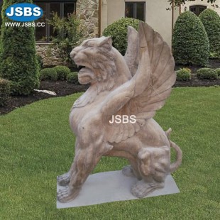Winged Lion Statue, JS-AN044